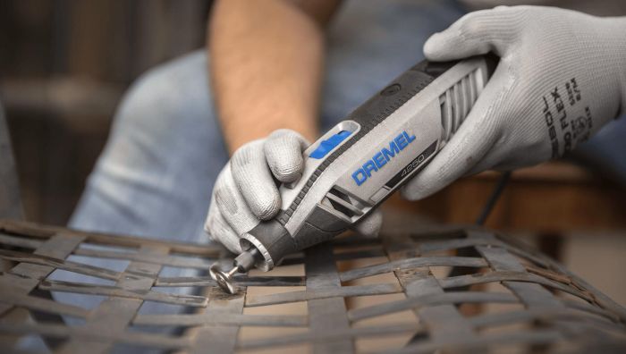 Шлифмашина шлифовально-гравировочная Dremel 4250 6-128, 128 насадок + 6 приставок