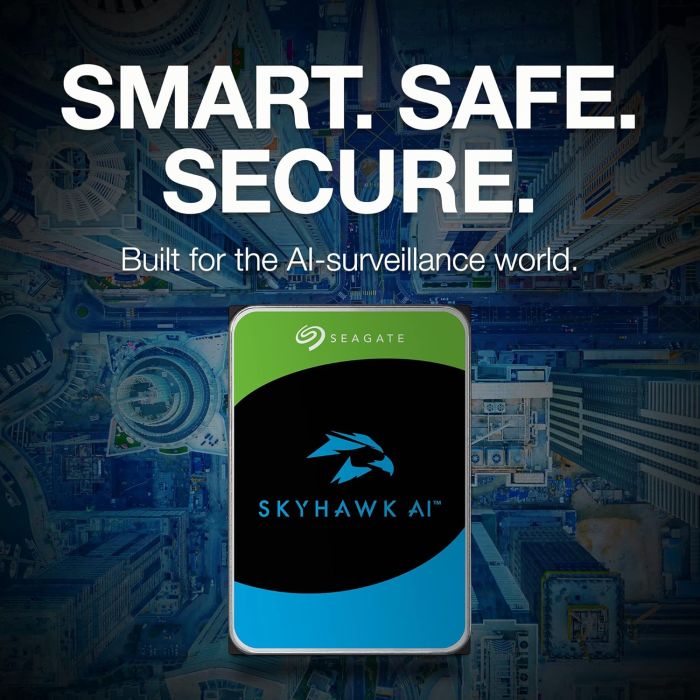 Жорсткий диск Seagate 12TB 3.5" 7200 512MB SATA SkyHawk AI