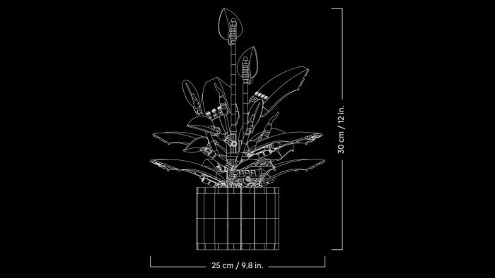 Конструктор LEGO Botanicals Спатифилум