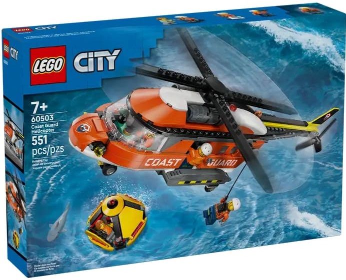 Конструктор LEGO City Вертолет береговой охраны