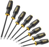 Викрутки DeWALT TOUGHSERIES MAX FIT, SL, PH, SQ, набір 8шт