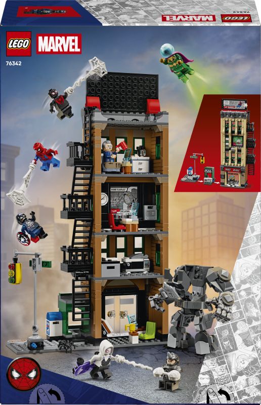 Конструктор LEGO Super Heroes Человек-паук против Мистерио: Дейли Б'юґл