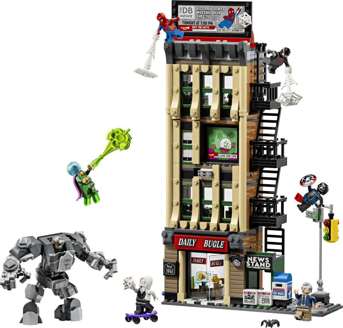 Конструктор LEGO Super Heroes Людина-павук проти Містеріо: Дейлі Б'юґл