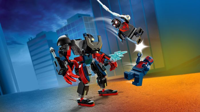 Конструктор LEGO Super Heroes Робот Майлза Моралеза vs. Человек-паук 2099