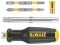 Отвертки DeWALT FULL FIT 6 Way, с битами 2 шт, рукоятка двухкомпонентная, 75мм шт, SL, PH