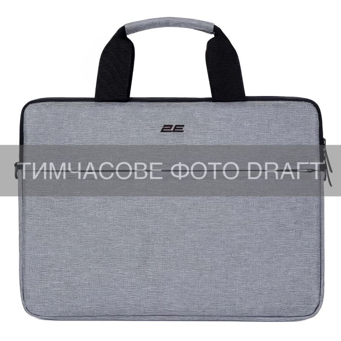 Сумка для ноутбука 2E, Slim Keeper 15.6/16", сірий