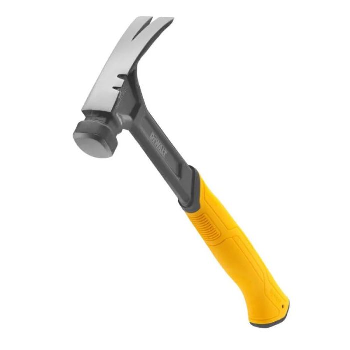 Молоток столярний DeWALT RIP-CLAW 454г 34см руків'я металеве гумове з прямим цвяходером