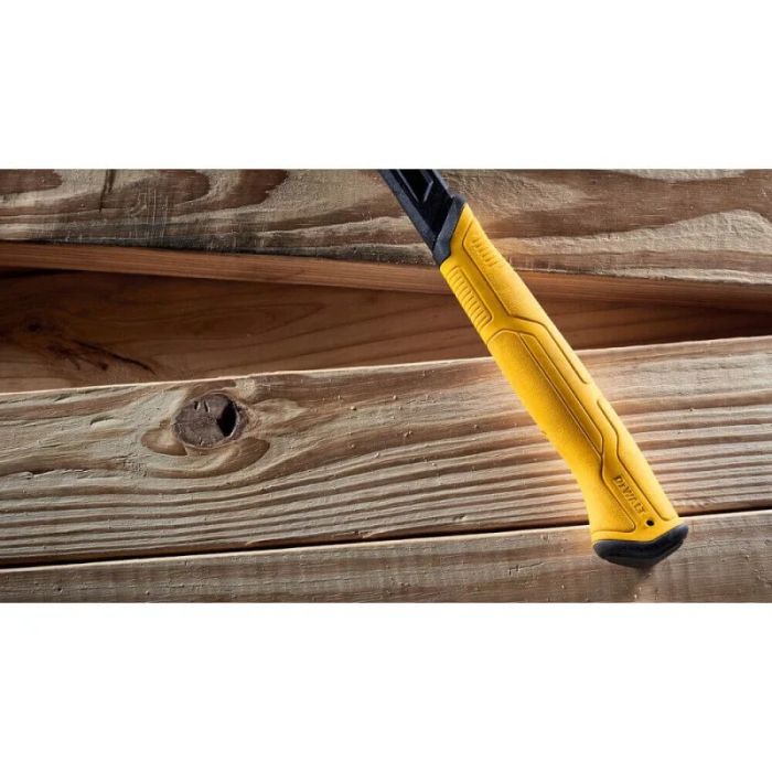 Молоток столярний DeWALT RIP-CLAW 454г 34см руків'я металеве гумове з прямим цвяходером