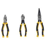 Набір інструментів шарнірно-губцевих DeWALT LASER HARDENED плоскогубці, дліногубци, кусачки 3шт