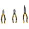 Набор инструментов шарнирно-губцевых DeWALT LASER HARDENED плоскогубцы, длинногубцы, кусачки 3шт