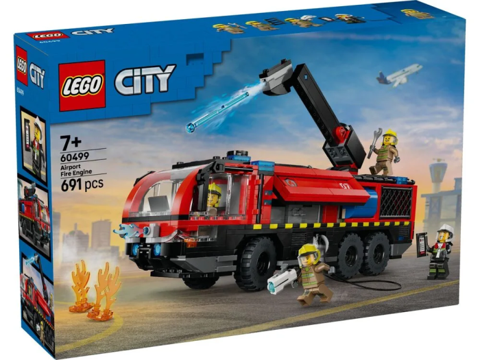 Конструктор LEGO City Пожарный грузовик в аэропорту