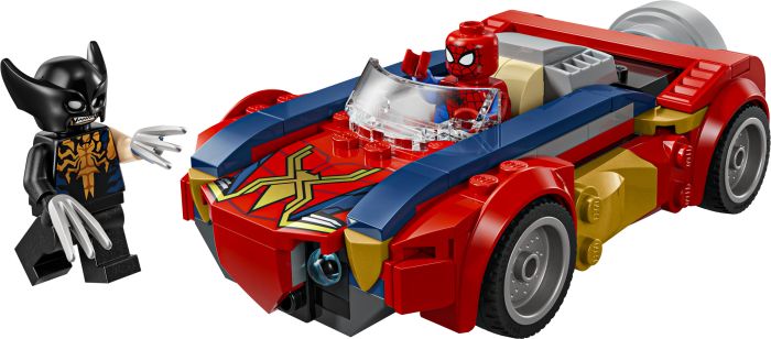 Конструктор LEGO Super Heroes Автомобіль Людини-павука vs. Отруєний Росомаха