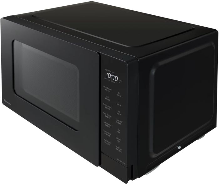 Микроволновая печь Panasonic, 24л, 900Вт, гриль, ЖК дисплей 4 дюйма, черный