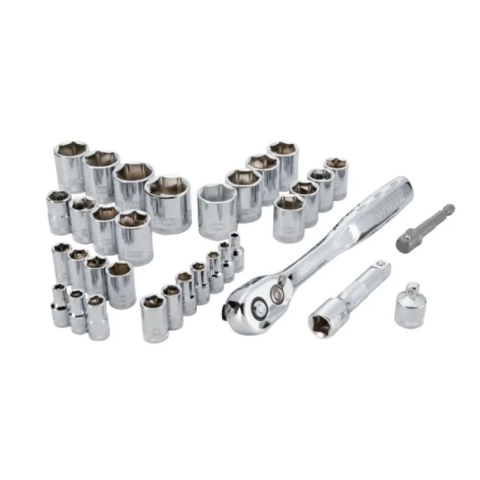 Набор головок DeWALT, 1/4", 3/8" кейс, 34шт