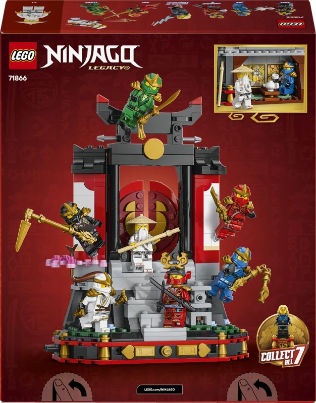 Конструктор LEGO Ninjago Модель персонажей ниндзя. 15-та годовщина