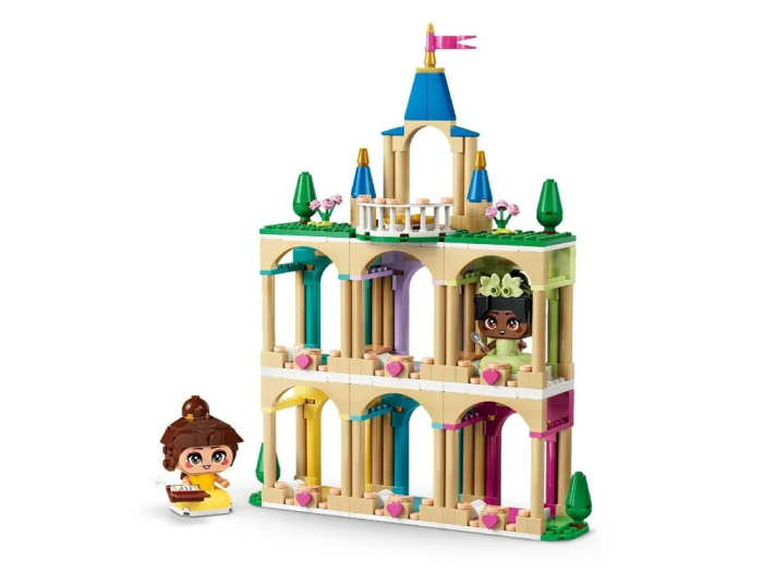 Конструктор LEGO Disney Princess Минипринцесы Бель и Тиана с замком