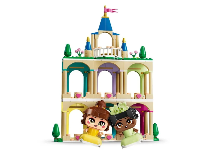Конструктор LEGO Disney Princess Минипринцесы Бель и Тиана с замком