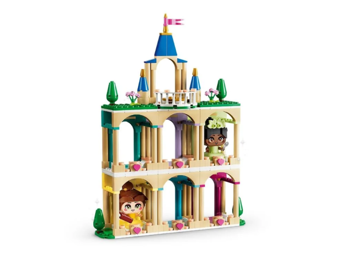 Конструктор LEGO Disney Princess Минипринцесы Бель и Тиана с замком