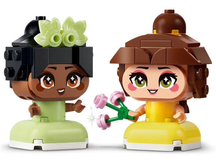 Конструктор LEGO Disney Princess Минипринцесы Бель и Тиана с замком