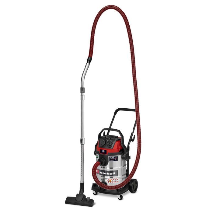 Пылесос профессиональный Einhell TE-VC 3080 SACL 1150Вт 220мбар контейнер 30л 230В/2000Вт влажная/сухая уборка 8.35кг