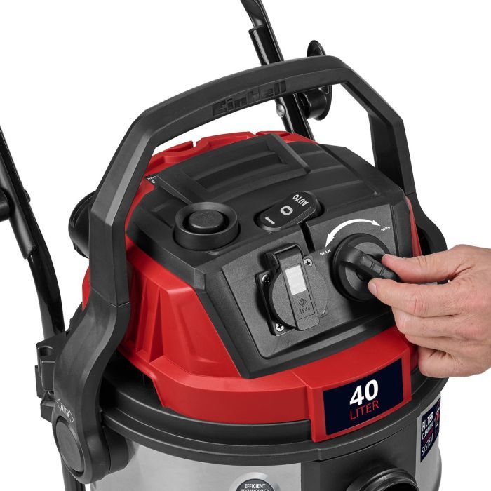 Пылесос профессиональный Einhell TE-VC 3080 SACL 1150Вт 220мбар контейнер 30л 230В/2000Вт влажная/сухая уборка 8.35кг