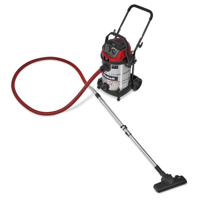 Пылесос профессиональный Einhell TE-VC 3080 SACL 1150Вт 220мбар контейнер 30л 230В/2000Вт влажная/сухая уборка 8.35кг