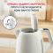 Электрочайник Tefal Soleil+ 1.7л, Strix, пластик, бежевый