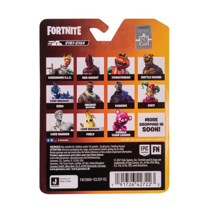 Коллекционная фигурка Fortnite Micro Legendary Dark Voyager, 6см