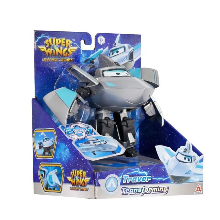 Игровая фигурка-трансформер Super Wings Transforming Травер (Traver), 12.5см
