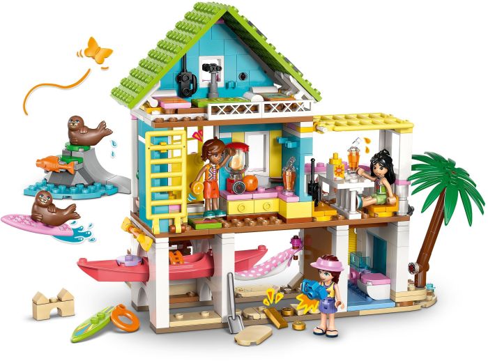 Конструктор LEGO Friends  Пляжный домик с морскими котиками