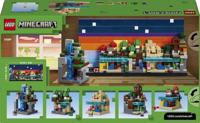 Конструктор LEGO Minecraft  Минибиомы