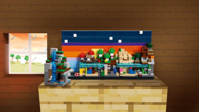 Конструктор LEGO Minecraft  Минибиомы