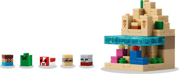 Конструктор LEGO Minecraft  Минибиомы