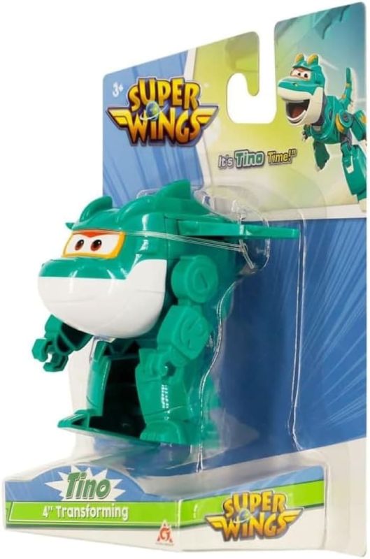Игровая фигурка-трансформер Super Wings Transforming Тино (Tino), 10см