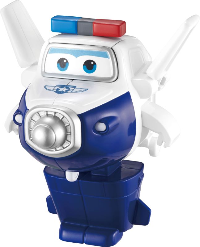 Игровая фигурка-трансформер Super Wings Transforming Пол (Paul), 10см