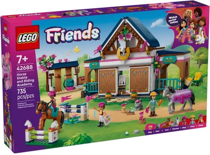 Конструктор LEGO Friends Конная стайня и академия верховой езды
