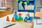 Конструктор LEGO DUPLO Town Синій поліцейський мотоцикл