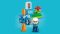 Конструктор LEGO DUPLO Town Синій поліцейський мотоцикл