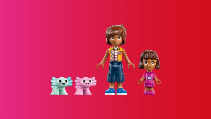 Конструктор LEGO Friends Приключенческая лодка «Аксолотль»