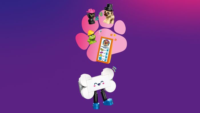 Конструктор LEGO Friends Фургон с аксесуарами для любимцев