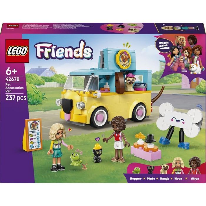 Конструктор LEGO Friends Фургон с аксесуарами для любимцев
