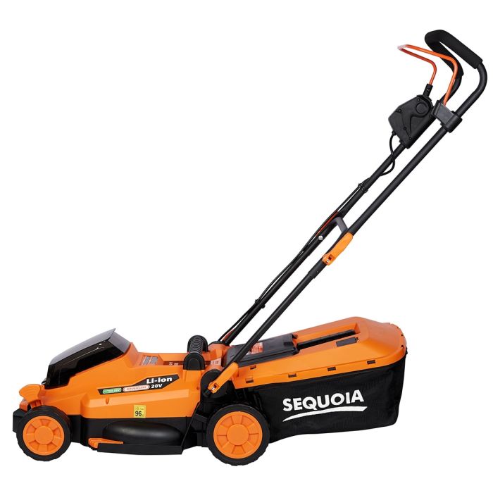 Газонокосилка аккумуляторная   20В 1x4А·час 33см 30л 25-75мм ЗП 10.6кг SEQUOIA SBL2033B-EV