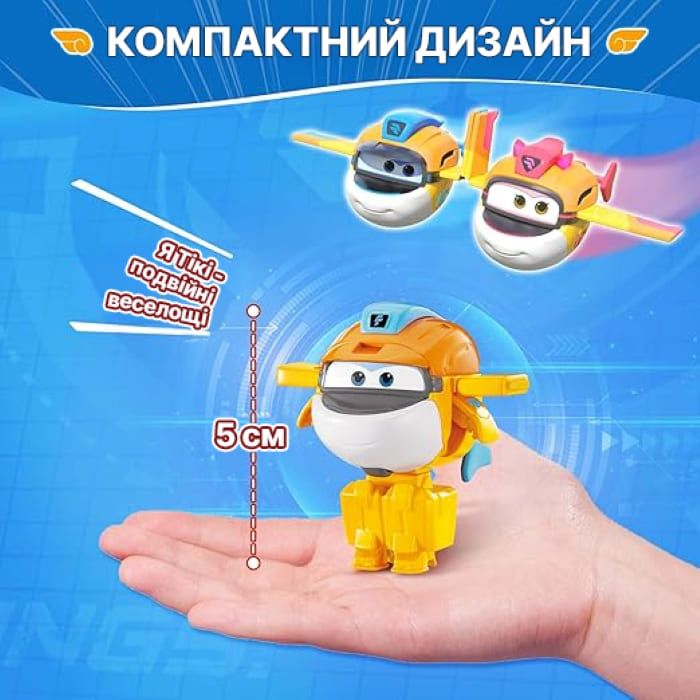 Игровая фигурка-трансформер Super Wings Transform-a-Bots Таки (Taki), 5см