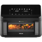 Мультипечь Sencor Dual Vita Fryer, 2700Вт, чаша-4.5/4.5л, сенсорное управл., 2 чаши, гриль, пластик, черный