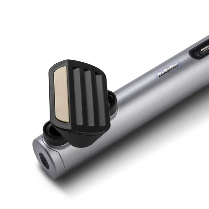 Фен-щітка Babyliss Limited Edition SilverGold, 1600Вт, 4 режими, іоніз-я, хол. обдув, кераміка, сірий