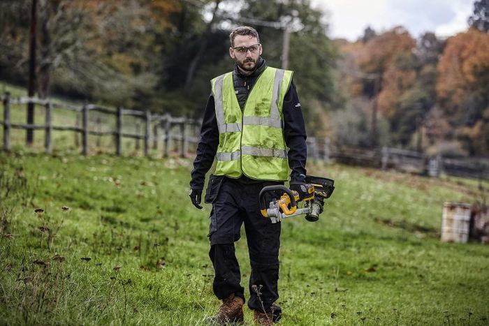 Тример садовий акумуляторний DeWalt 18В 36см ліска 3.6кг без АКБ та ЗП