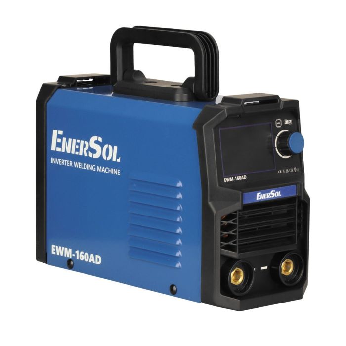 Зварювальний апарат інверторний   20-160А 7.2кВт 160-260В 3.1кг EnerSol EWM-160AD