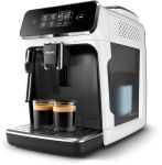 Кавомашина Philips Series 2300, 1.8л, зерно+мелена, дисплей, авторецептів -2, білий