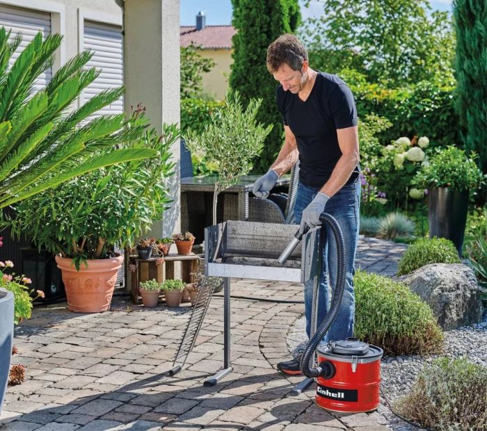 Пылесос для сбора золы Einhell TC-AV 1830 D 800Вт 170мбар контейнер 18л сухая уборка 3.4кг