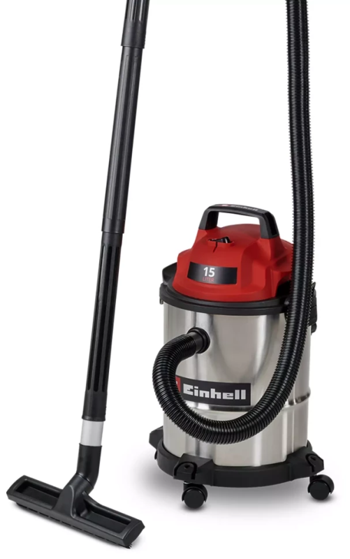 Пилосос професійний Einhell TC-VC 1540 S 900Вт 180мБар 15л 3.0кг